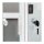 relaxdays Medizinschrank EMERGENCY XL ohne Norm silber