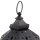 relaxdays ohne Leuchtmittel Laternen-Set schwarz 12,5/16,0/20,0 cm, 3 St.