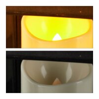 relaxdays LED Laternen schwarz 10,0 cm, 2 St.