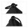 relaxdays LED Laternen schwarz 10,0 cm, 2 St.