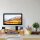 relaxdays Monitorständer braun