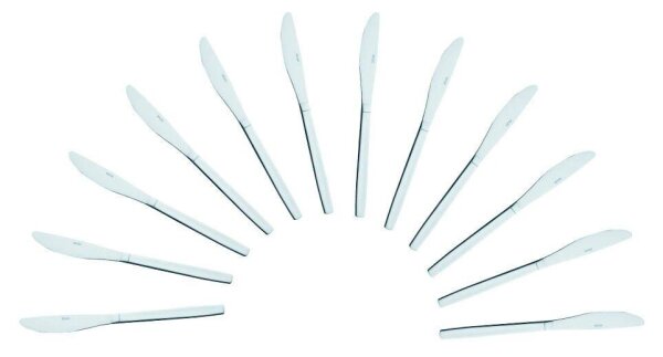 TOP TABLE GMBH Messer Minora silber poliert, 12 St.