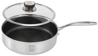 HENSSLERS Pfannen-Set Kochbox Spezial anthrazit Ø 26,0 cm 5-tlg., 5 St.