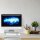 relaxdays Monitorständer silber, transparent