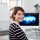 relaxdays Monitorständer silber, transparent