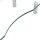 relaxdays Monitorständer silber, transparent