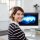 relaxdays Monitorständer silber, transparent