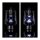 relaxdays LED Laterne silber 11,5 cm, 1 St.
