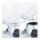 relaxdays LED Laterne silber 11,5 cm, 1 St.