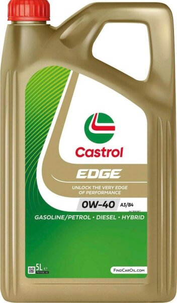Castrol EDGE 0W-40 A3/B4 Motoröl 5,0 l, 1 St.