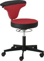 Mayer Arbeitsdrehstuhl myTORRO SIT rot, schwarz