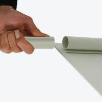 update displays Messetheke gerade, weiß 90,0 x 51,0 x 91,0 - 220,0 cm