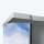 update displays Messetheke gerade, weiß 90,0 x 51,0 x 91,0 - 220,0 cm