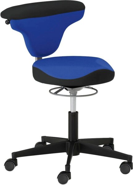 Mayer Arbeitsdrehstuhl myTORRO SIT mit Vitalsitz dunkelblau, schwarz