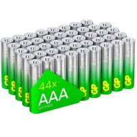 GP Batterien SUPER Alkali-Mangan Micro AAA 1,5 V, 40 St.