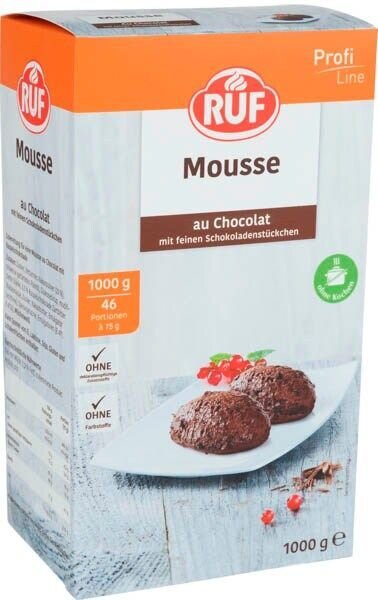 RUF Mousse au Chocolat 1,0 kg, 1 St.