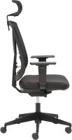 Mayer Bürostuhl myWIZARD, 2336 Stoff schwarz, Gestell schwarz