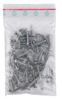 Druckverschlussbeutel 50 µm 30,0 x 40,0 cm, 100 St.
