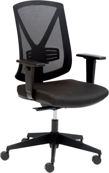Mayer Bürostuhl myWIZARD, 2335 Stoff schwarz, Gestell schwarz
