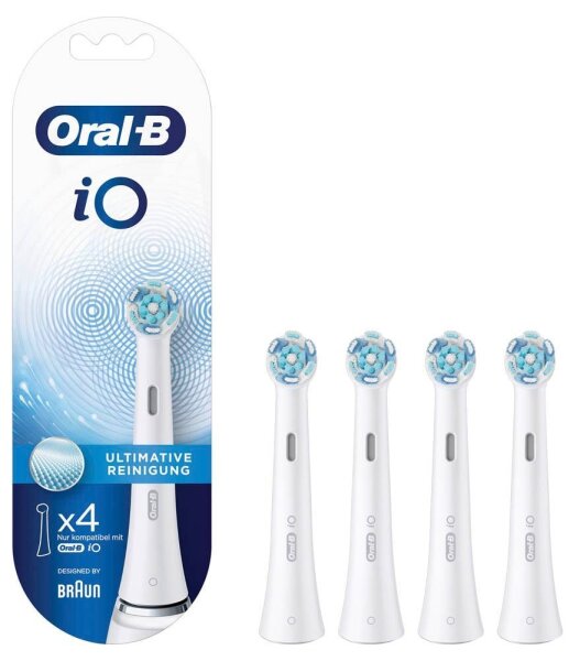Oral-B iO Sanfte Reinigung Zahnbürstenaufsätze, 4 St.