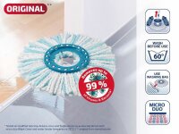LEIFHEIT Clean Twist Disc Wischmopp-Ersatzkopf Mikrofaser, 1 St.