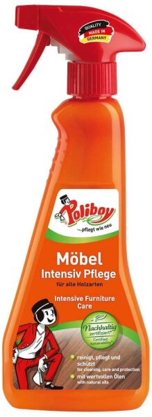 Poliboy Möbel Intensiv Pflege Möbelpflege 0,375 l