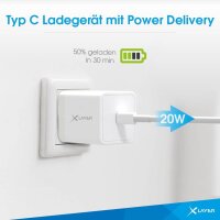 XLAYER Wireless Magnetic Starter Set Induktive Ladestation weiß, Kabellänge: 1,0 m, 15 Watt
