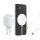 XLAYER Wireless Magnetic Starter Set Induktive Ladestation weiß, Kabellänge: 1,0 m, 15 Watt