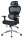 Bürostuhl Mesh, BT-1388F-1K Stoff schwarz, Gestell chrom