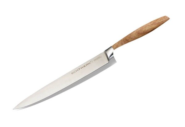 Echtwerk Schinkenmesser Classic Edition silber, braun, Klinge: 20,0 cm, 1 St.