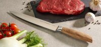 Echtwerk Schinkenmesser Classic Edition silber, braun, Klinge: 20,0 cm, 1 St.