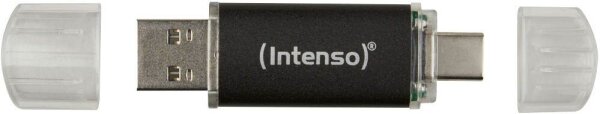 Intenso USB-Stick Twist Line anthrazit 128 GB, 1 St.