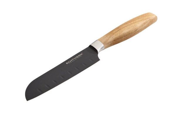 Echtwerk Santokumesser Classic Black Edition schwarz, Klinge: 15,0 cm, 1 St.