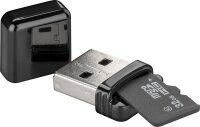 goobay microSD-Kartenleser schwarz