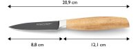 Echtwerk Küchenmesser  Classic Black Edition schwarz, Klinge: 8,8 cm, 1 St.