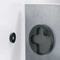 SIGEL Glas-Magnettafel artverum®  30,0 x 30,0 cm super-weiß