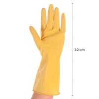 HYGONORM unisex Gummihandschuhe Bettina Soft gelb Größe 10, 1 Paar
