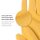 HYGONORM unisex Gummihandschuhe Bettina Soft gelb Größe 7, 1 Paar