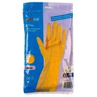 HYGOSTAR unisex Gummihandschuhe Bettina gelb...