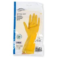 HYGONORM unisex Gummihandschuhe Bettina Soft gelb...