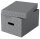 Esselte Home Aufbewahrungsboxen 17,5 l grau 26,5 x 36,5 x 20,5 cm, 3 St.
