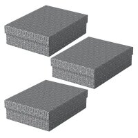 Esselte Home Aufbewahrungsboxen 8,0 l grau 26,5 x 36,0 x...