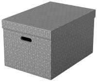 Esselte Home Aufbewahrungsboxen 50,0 l grau 35,5 x 51,0 x...