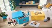 LEITZ Click & Store Cosy Aufbewahrungsbox 32,0 l blau 36,9 x 48,2 x 20,0 cm, 1 St.