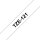 brother Schriftband TZe-121 TZE121, 9 mm, schwarz auf transparent, 1 St.