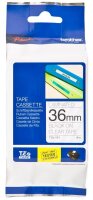 brother Schriftband TZe-161 TZE161, 36 mm, schwarz auf transparent, 1 St.