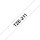 brother Schriftband TZe-211 TZE211, 6 mm, schwarz auf weiß, 1 St.