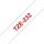 brother Schriftband TZe-232 TZE232, 12 mm, rot auf weiß, 1 St.