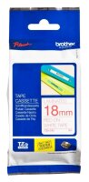 brother Schriftband TZe-242 TZE242, 18 mm, rot auf...