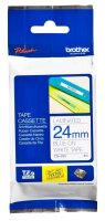 brother Schriftband TZe-253 TZE253, 24 mm, blau auf...
